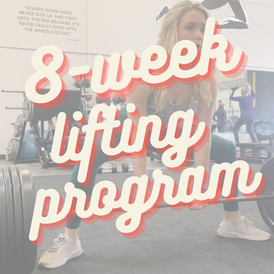 8 Week Lifting program